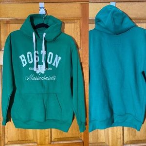 Green Boston, MA hoodie